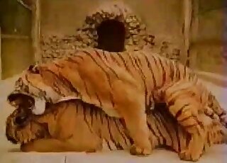 Farm beast using its large penis to tease you